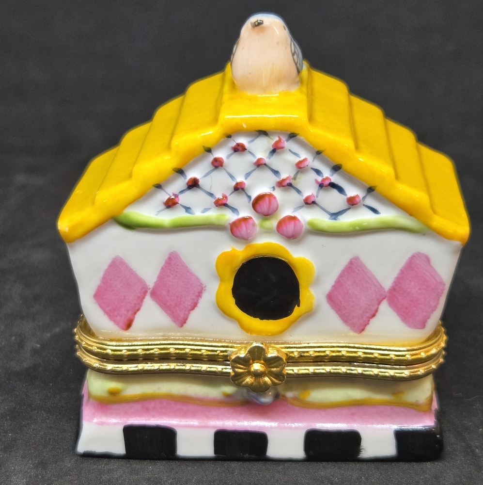Vintage CBK House Trinket Box Collectible